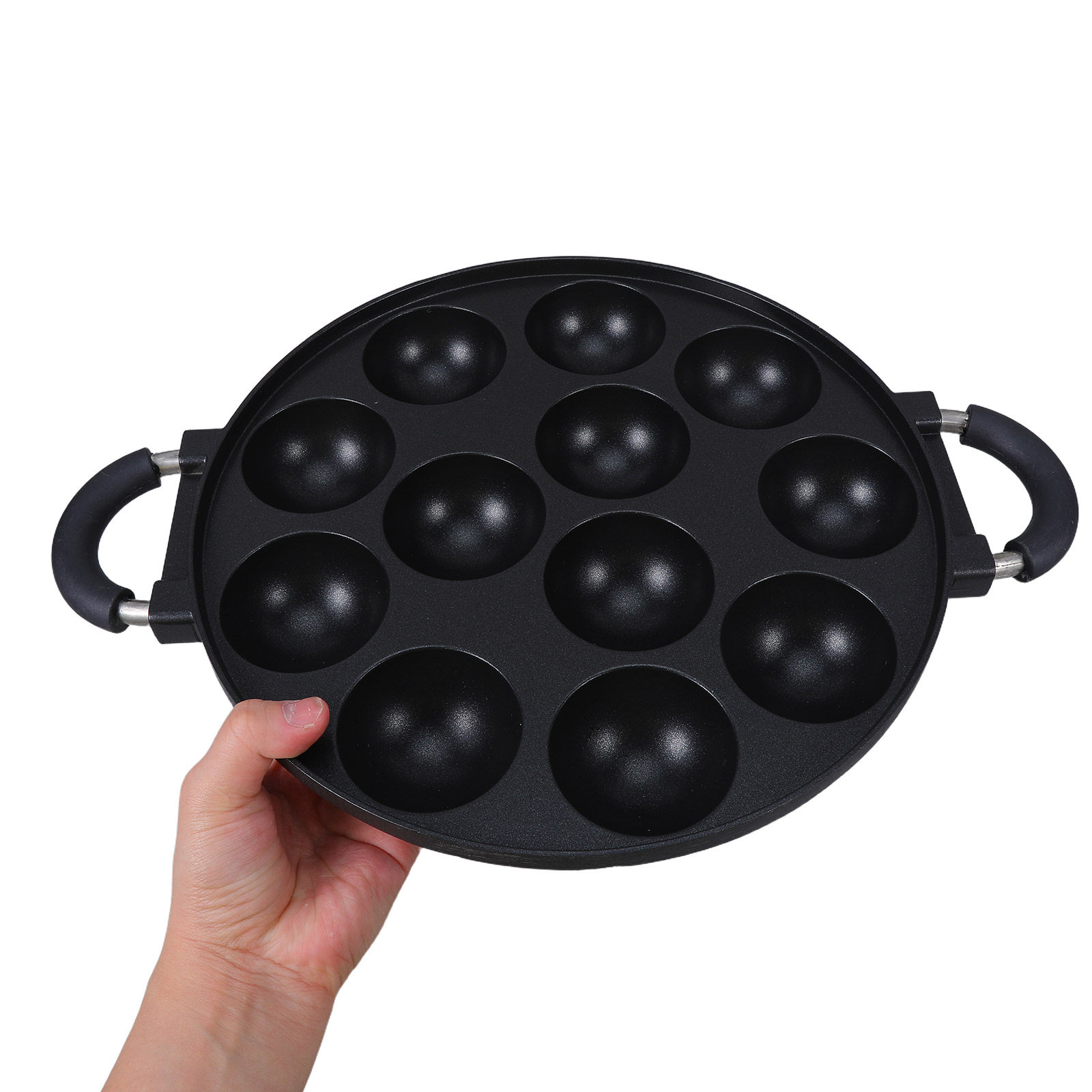 Takoyaki Grill Plate - Japońska patelnia do takoyaki z 12