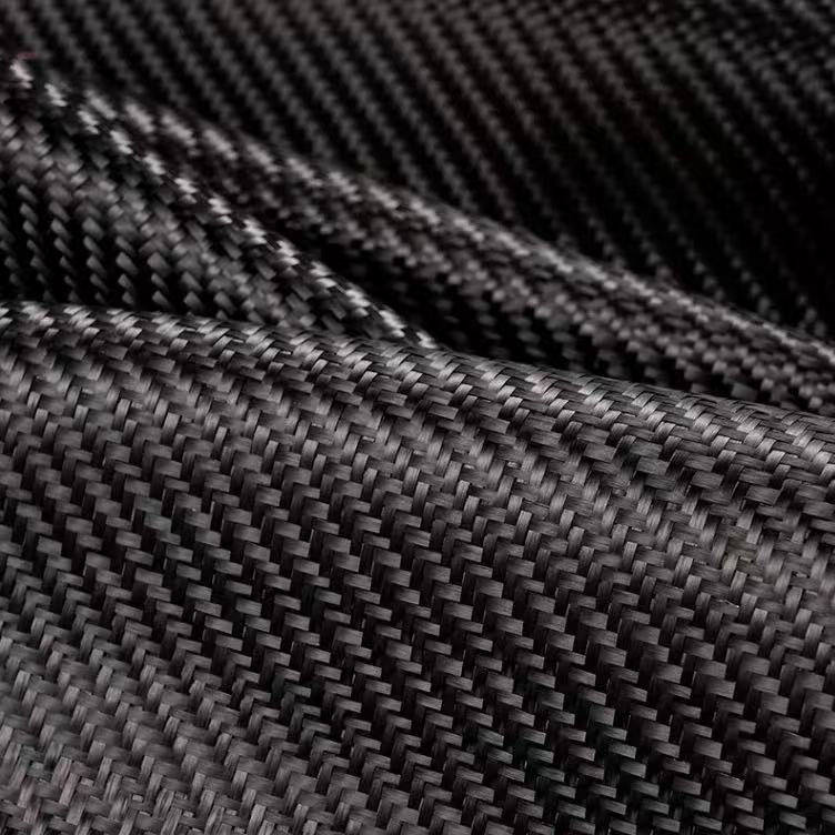 Crepe Pan Carbon - Włókno węglowe klasy A+, tkanina z